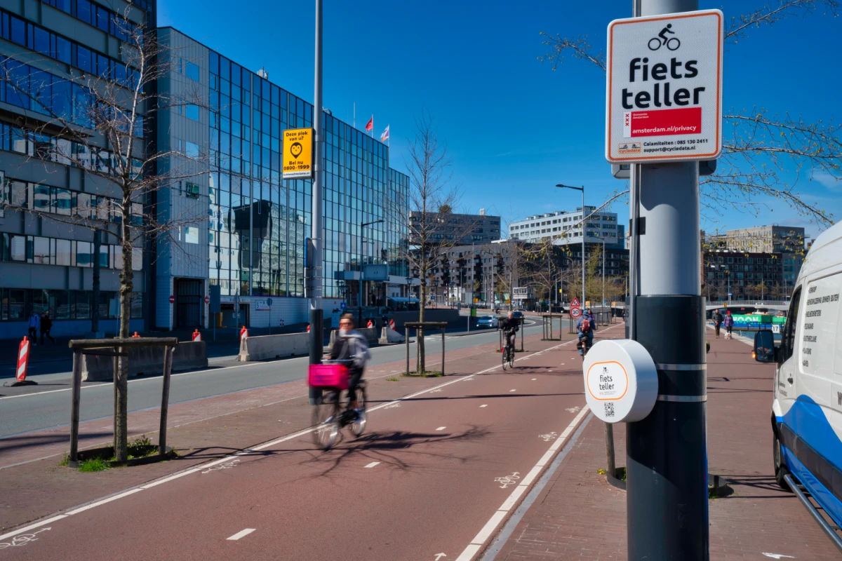 Icoms’ Sensor Technology Makes Amsterdam’s Bike Lanes Safer
